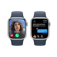 Apple Watch Série 9 GPS Clairement brillante.
