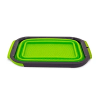 Starfrit Passoire repliable et extensible 5,6L pour évier Se replie à une épaisseur de 2,5 cm