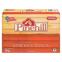 Pinehill Uncooked, Seasoned Cut Up Chicken Wings