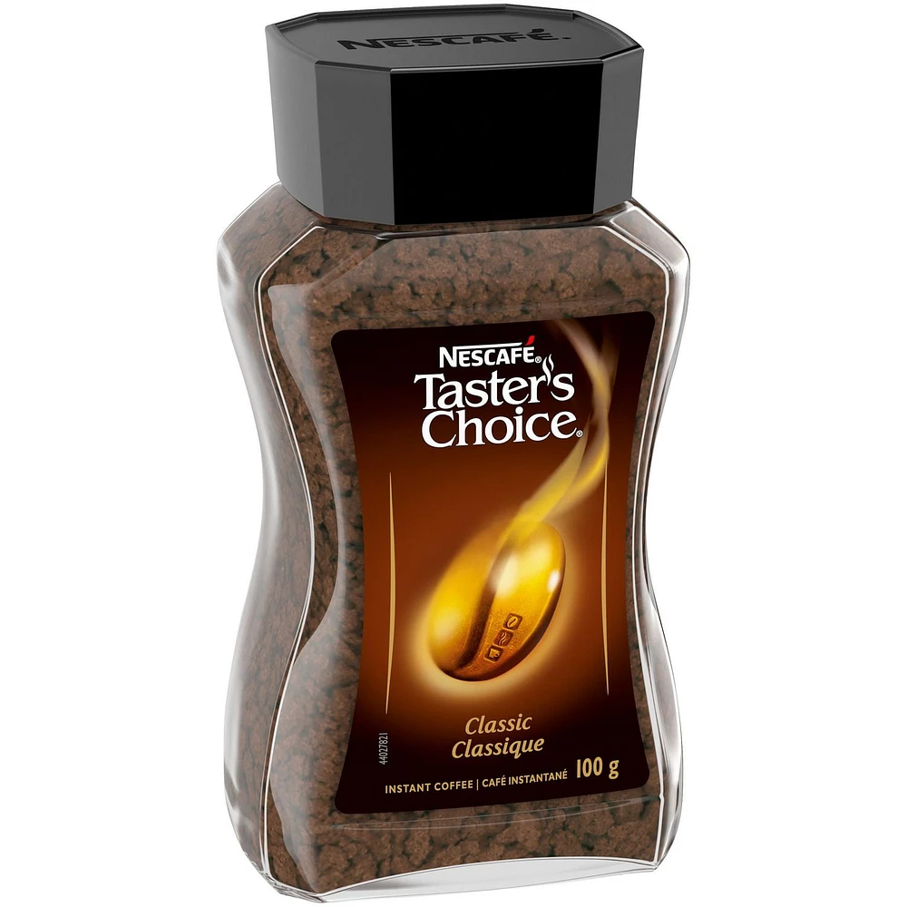 NESCAFÉ® TASTER’S CHOICE® Classic Instant Coffee 100 g, 100 GR