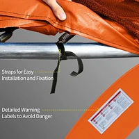 Soozier 14ft Trampoline Pad Trampolining Jump Bounce Exercise GYM Pad Only