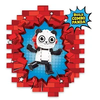 Ryan’s World Build-It Egg, Combo Panda, over 100-bricks