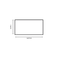 Plastique Napperon (Tranches De Pain) - Set of 12