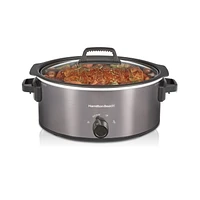 Hamilton Beach Stovetop Sear & Cook Slow Cooker, 6 Quart, 33669C