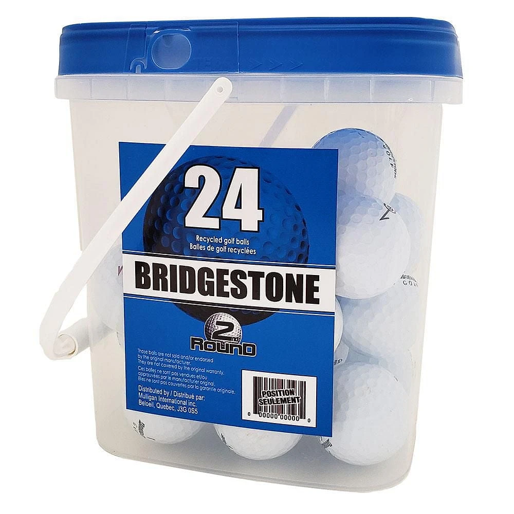 Round Two Chaudière de balles de golf Bridgestone #10081