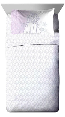 Frozen 'Winter Frost Adventures' Kids 3-Piece Twin Sheet Set, 100% Polyester