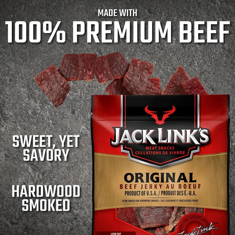 JACK LINK'S ORIGINAL BEEF JERKY 80G, JL ORIGINAL BEEF JERKY 80G