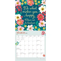 BrownTrout Bonnie Marcus 2024 12x24 Inch Square Wall Calendar, 9781975470401