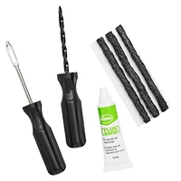 Trousse de bouchons de pneu Slime avec poignée droite 6 pièces