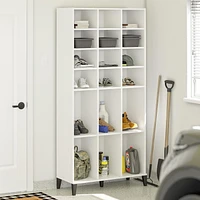Meuble à chaussures Flex de Systembuild Evolution, blanc