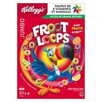 Céréales Kellogg's Froot Loops, format géant, 825 g 825 g