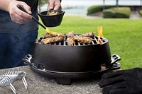 Lodge 12 Inch Portable Round Grill