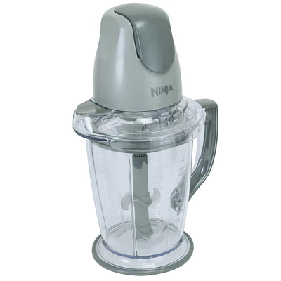 Ninja QB900BC, Master Prep, Gris, 400W 48 oz. pichet et 16 oz. bol