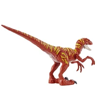 Jurassic World Savage Strike Velociraptor Jumping Dinosaur Action Figure
