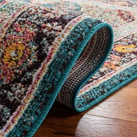 SAFAVIEH Madison Sonam Floral Bordered Area Rug