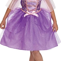 Costume classique de la princesse Disney Rapunzel de l’enfant