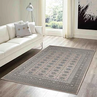 ECARPET Bokhara Oriental Area Rug  for Living Room, Dining Room, Bedroom