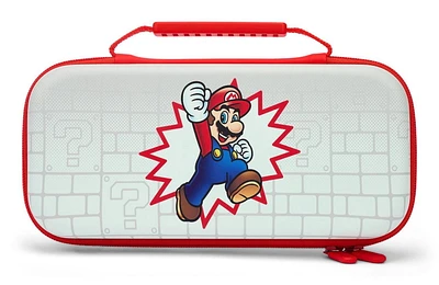 PowerA Protection Case for Nintendo Switch - OLED Model, Nintendo Switch or Nintendo Switch Lite - Brick Breaker Mario, Nintendo Switch