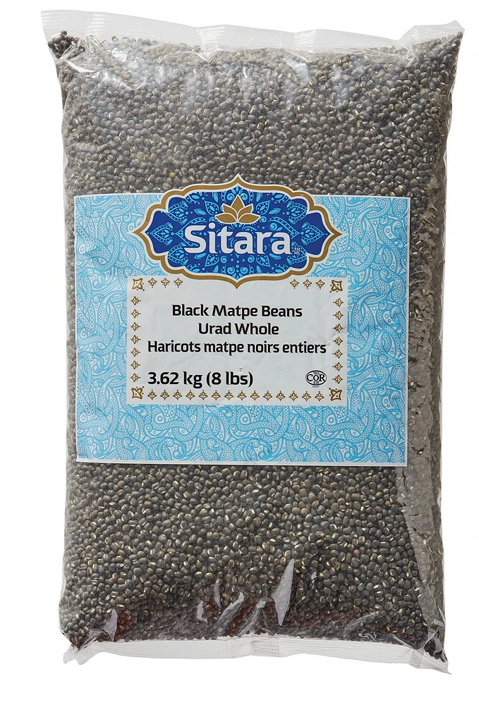 Sitara Black Matpe Beans Urad Whole