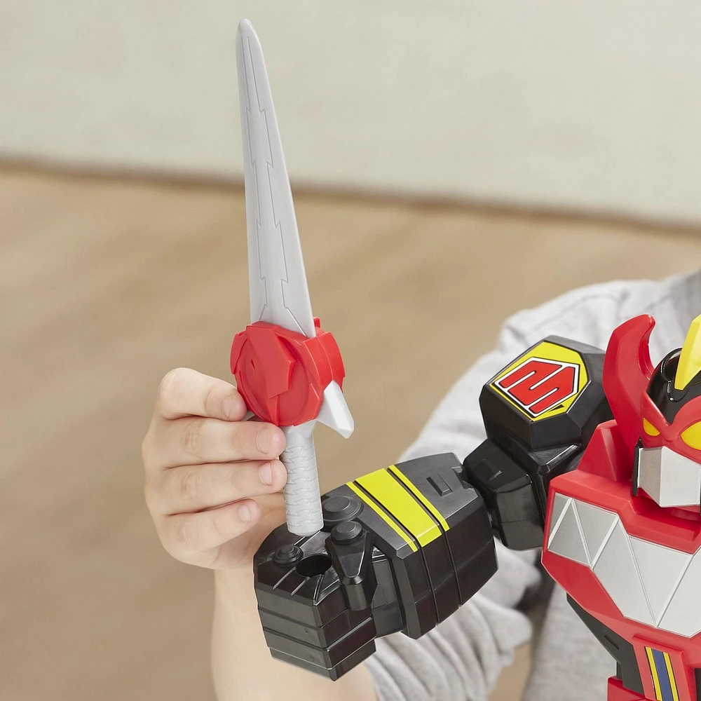 Playskool Heroes Mega Mighties Mighty Morphin Power Rangers - figurine Megazord de 30 cm