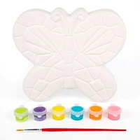 Creative Roots Peins ta propre pierre de jardin au motif de papillon