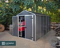 Remise de jardin Rubicon, 6 pi x 12 pi, gris foncé