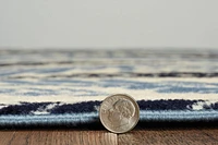 Tapis Capri Bridger os & bleu de 6 pi 5 po x 9 pi 3 po