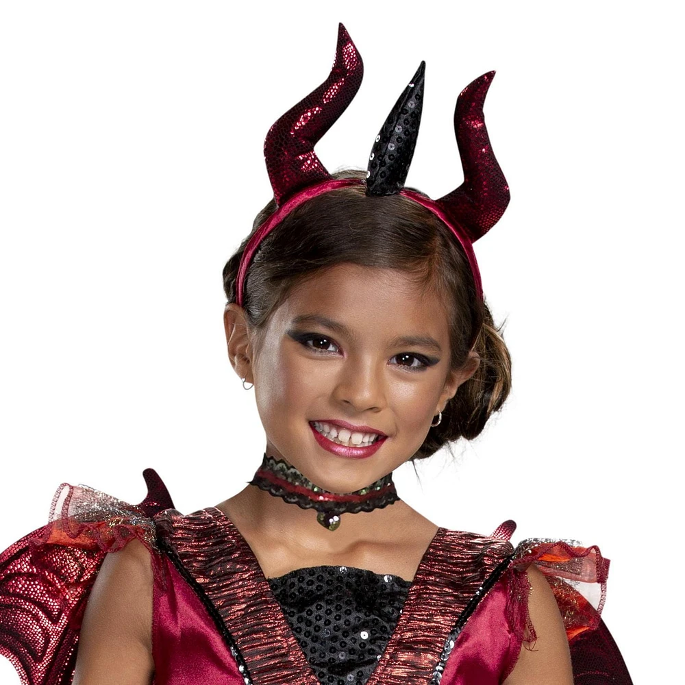 Costume de dragon fougueux pour filles M.