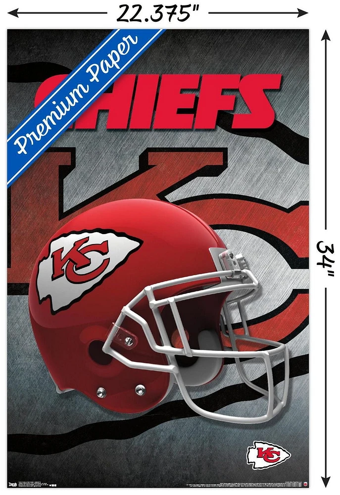 NFL Kansas City Chiefs - Helmet 16 Wall Poster