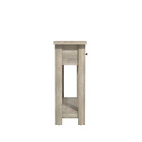 Hillsdale Coover Table console en bois avec 1 tiroir