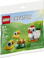 LEGO Creator Les poussins de Pâques 30643 Ensemble de construction (61 pièces)