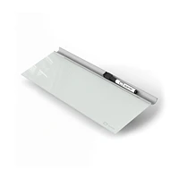 Quartet 16" x 16" Pad de Bureau en Verre