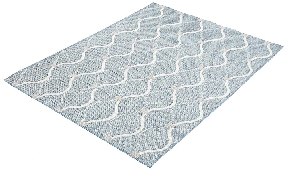 ECARPET Outdoor Area Rug for Patio, Deck, Backyard, Camping, Water Proof Carpet