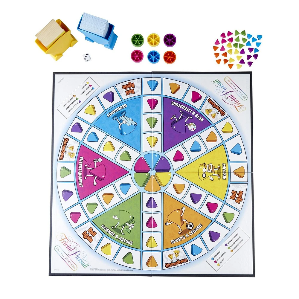 Hasbro Gaming Trivial Pursuit Family Edition Game