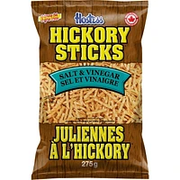 Hostess Hickory Sticks Salt & Vinegar Flavoured Potato Sticks, 275 g.