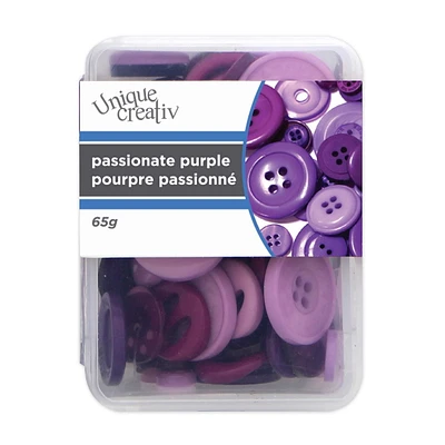 Boutons en boite Unique Creativ 65g