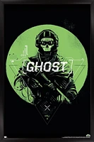 Call of Duty: Modern Warfare 2 - Ghost Emblem Wall Poster, 22.375" x 34"
