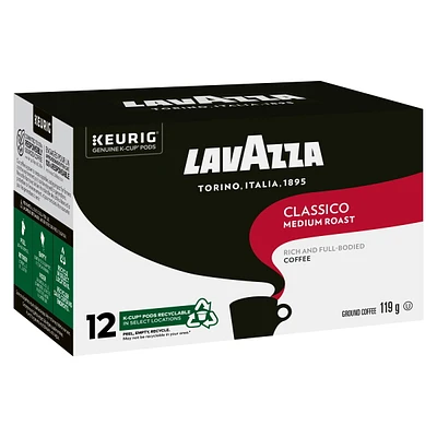 Lavazza Classico Medium Roast K-Cup