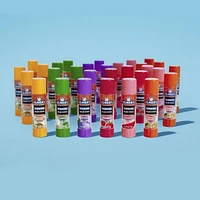 Bâtons de colle parfumée Elmer's, colle scolaire sûre et non toxique, 30 unités (6 g chacune) 6 parfums amusants et excitants