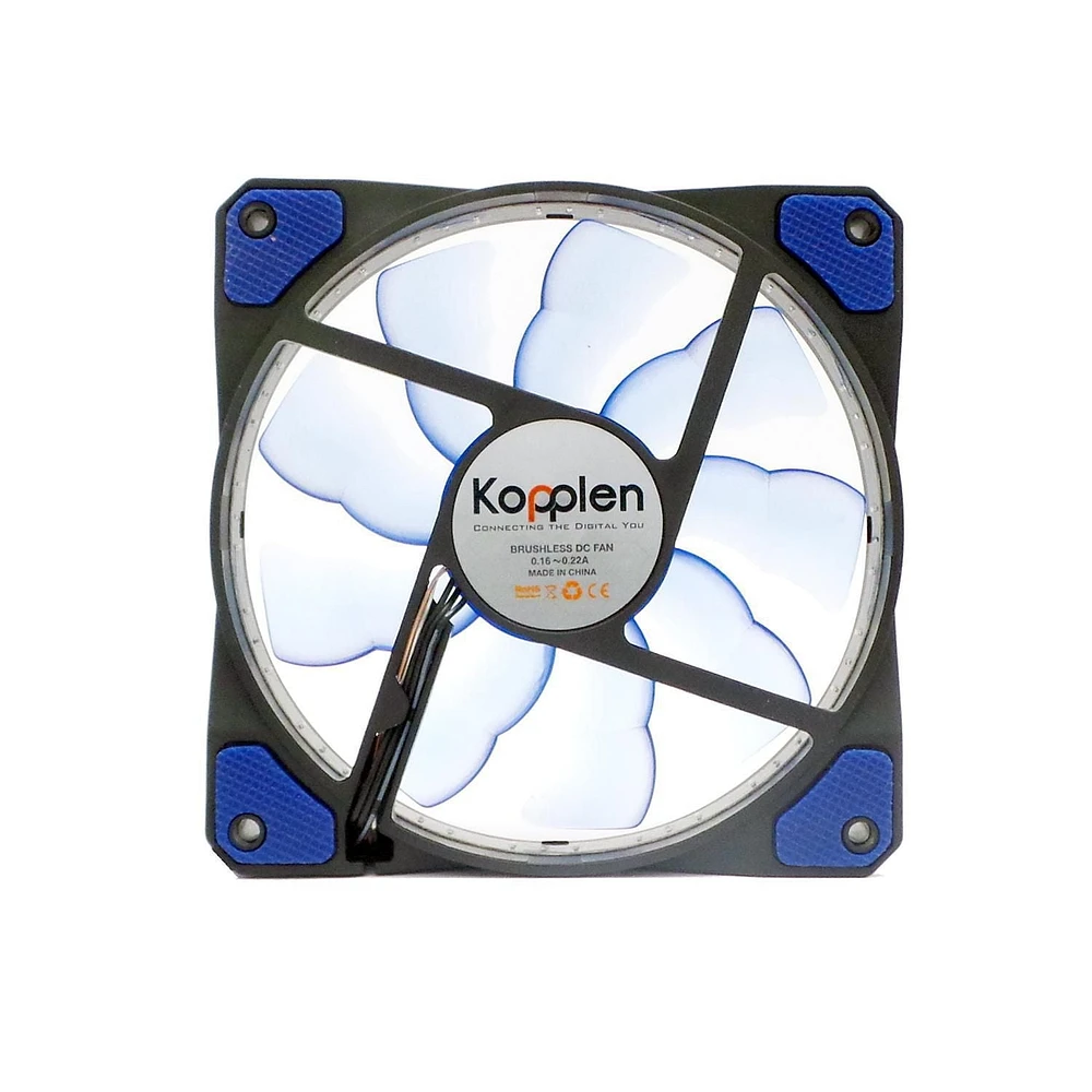 Kopplen 120mm 32 LED Blue LED High Silence Hydraulic Bearing Reinforced Case Fan