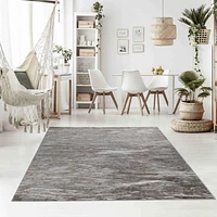 Rug Branch Collection Sakarya Tapis d'intérieur abstrait vague moderne