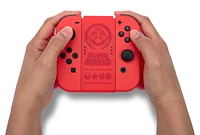 PowerA Joy-Con Comfort Grip for Nintendo Switch - Super Mario Red, Nintendo Switch