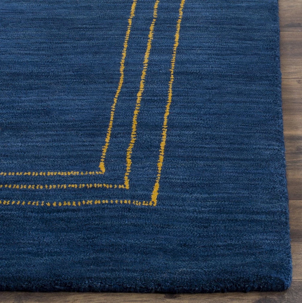Safavieh Himalaya Calanthia Tapis Contemporain, bleu / multi, 2'3" X 8'