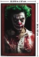 Psycho Clown Wall Poster, 22.375" x 34"