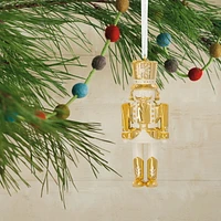 Décoration Hallmark de Noël (Casse-Noisette doré, Signature)
