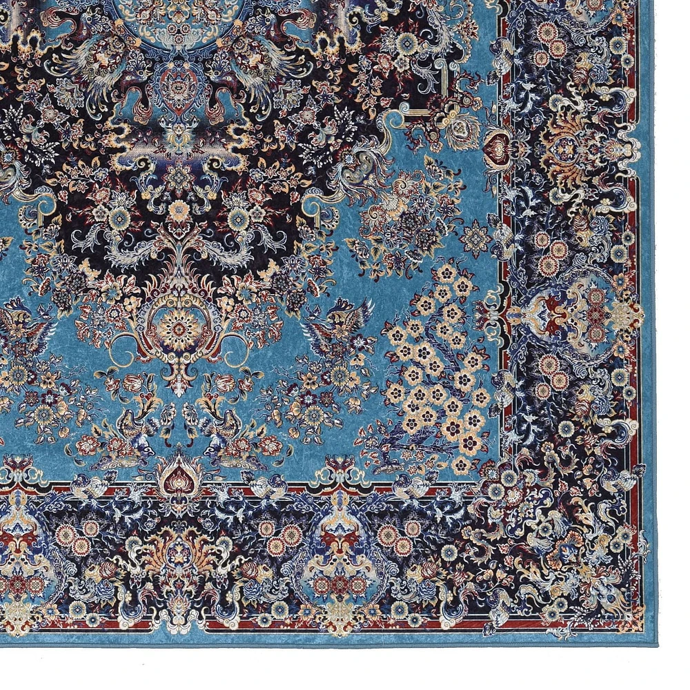 Emerald Harris Cream & Copper 2'2" x 3'2" Accent Rug
