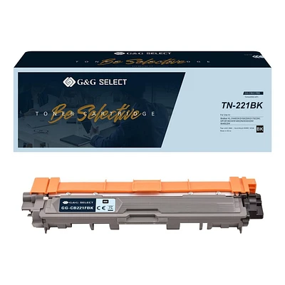 G&G Select Brother TN-221 Cartouche de toner noir remise à neuf