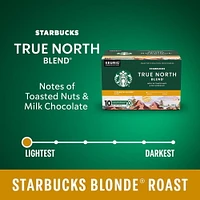 STARBUCKS® Mélange Nordique® Café Moulu Torréfaction Starbucks Blonde® K-Cup® capsules 10 unités 10 pièces