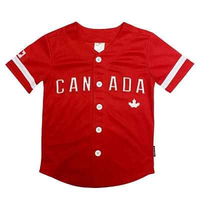 Mad Engine Boys Team Canada Baseball Jersey