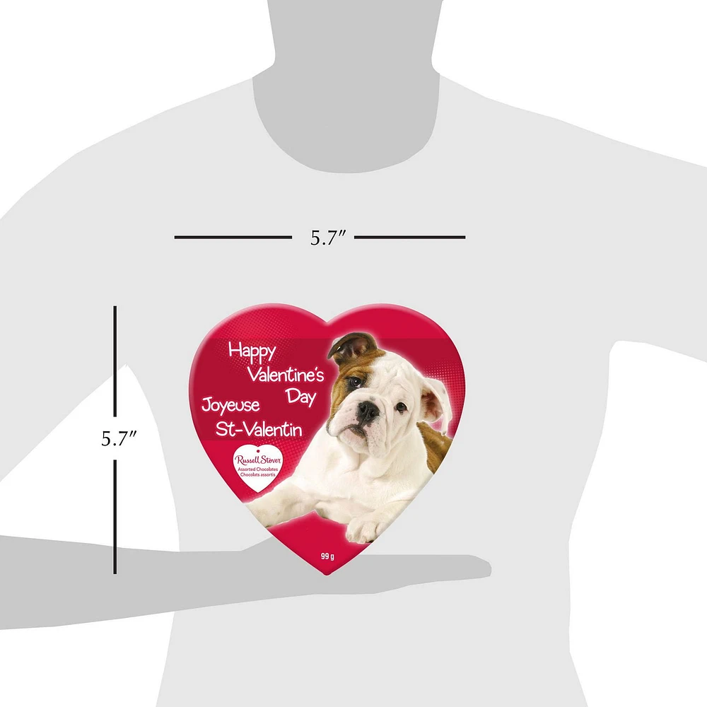 Russell Stover Valentine Pet Heart Box